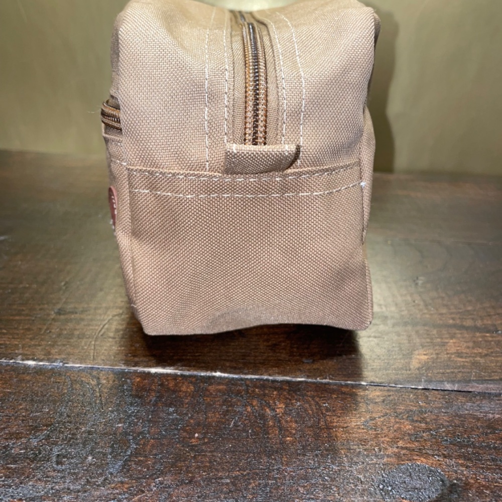 Timberland Core Khaki Canvas Travel Kit Bag View 2